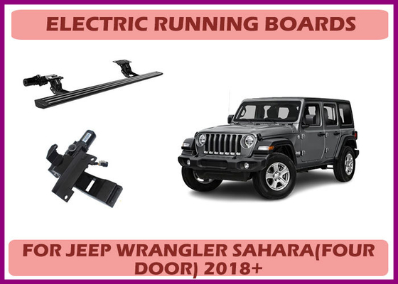 Smart APP-Controlled Foldable Electric Side Step for Jeep Wrangler Sahara