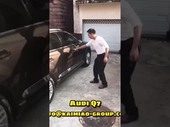 Audi Q7 contre pincement avec déploiement automatique