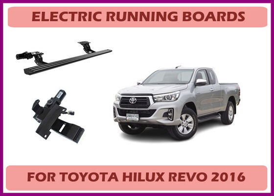 Toyota Hilux Revo Power Steps électriques pliables et rétractables et planches de course